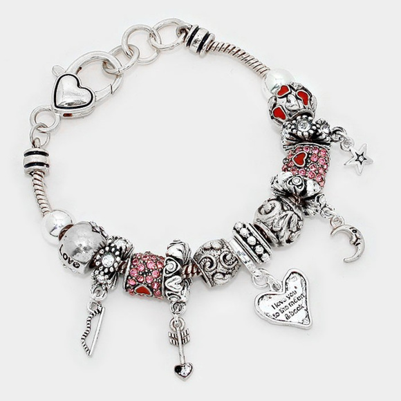 Jewelry - Mothers Day heart charm bracelet Jewelry - Mothers Day heart charm bracelet